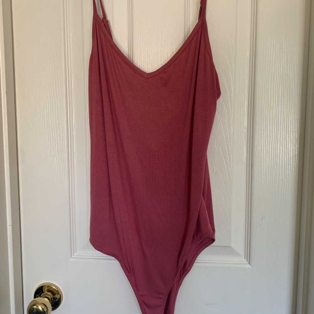 Rose Pink Bodysuit (Large)